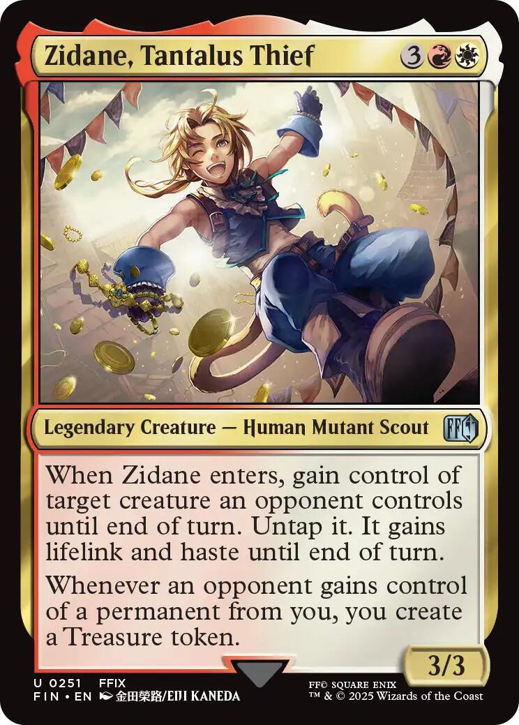 Zidane, Tantalus Thief [FINAL FANTASY] - Magic: The Gathering - Card Brawlers | Quebec | Canada |