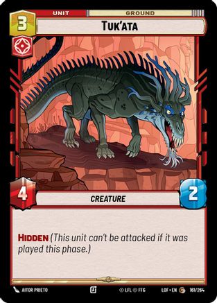 Tuk'ata (161/264) (161/264) [Legends of the Force] - Fantasy Flight Games - Card Brawlers | Quebec | Canada |
