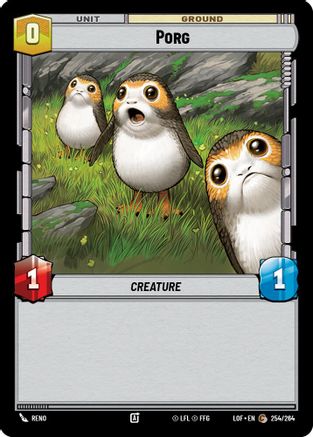 Porg (254/264) (254/264) [Legends of the Force] - Fantasy Flight Games - Card Brawlers | Quebec | Canada |
