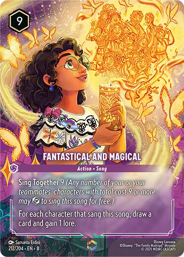 Fantastical and Magical (Enchanted) (212/204) [Reign of Jafar] - Disney - Card Brawlers | Quebec | Canada |