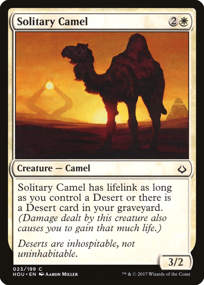 Solitary Camel [Hour of Devastation] - Magic: The Gathering - Card Brawlers | Quebec | Canada |