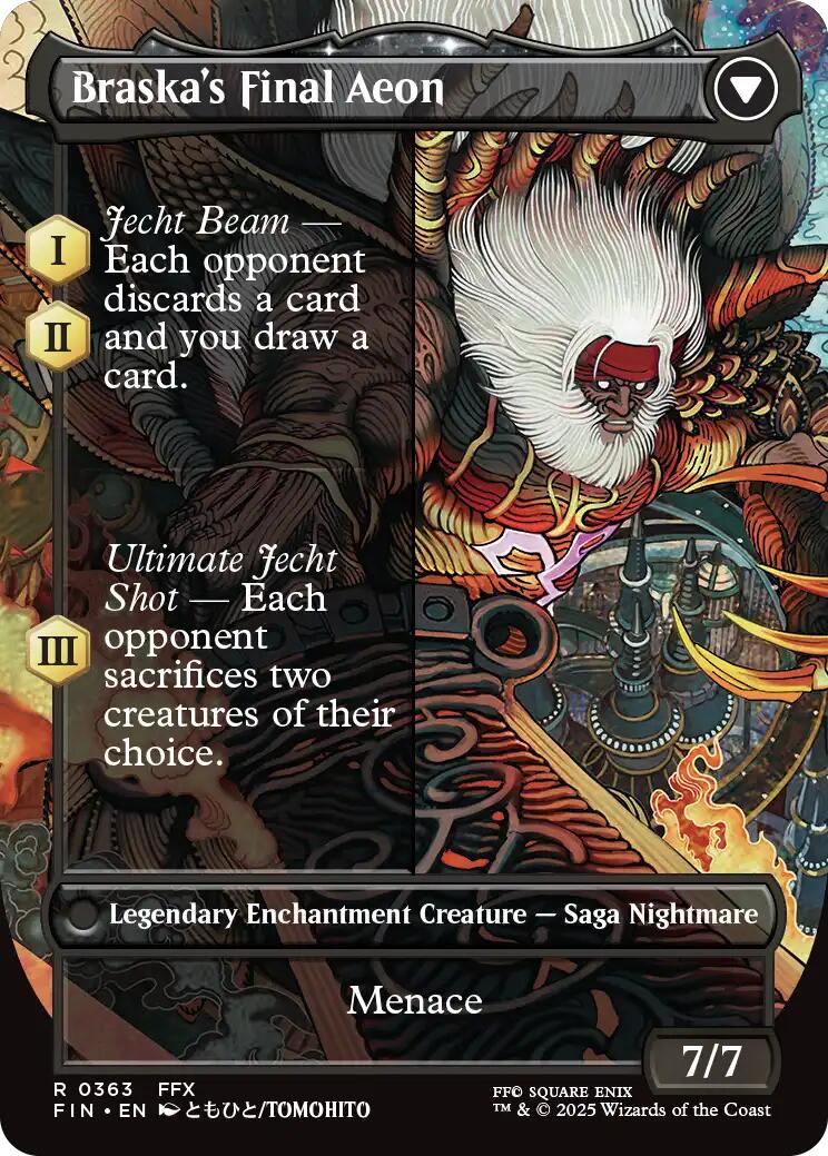 Jecht, Reluctant Guardian // Braska's Final Aeon (Borderless) [FINAL FANTASY] - Magic: The Gathering - Card Brawlers | Quebec | Canada |