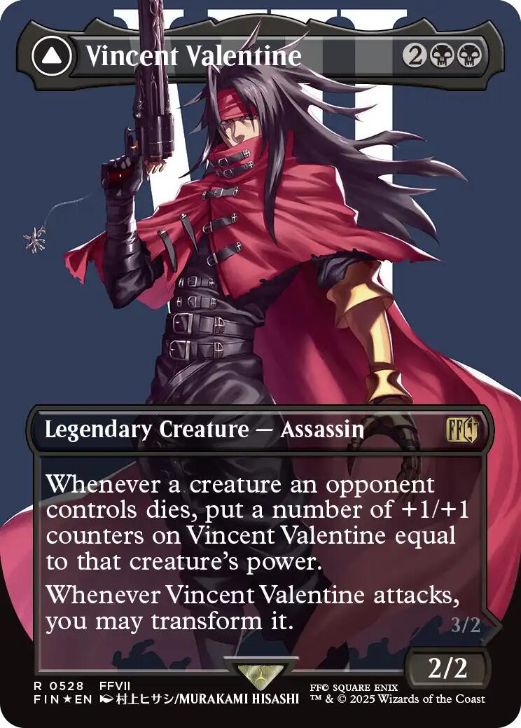 Vincent Valentine // Galian Beast (Borderless) (Surge Foil) [FINAL FANTASY] - Magic: The Gathering - Card Brawlers | Quebec | Canada |
