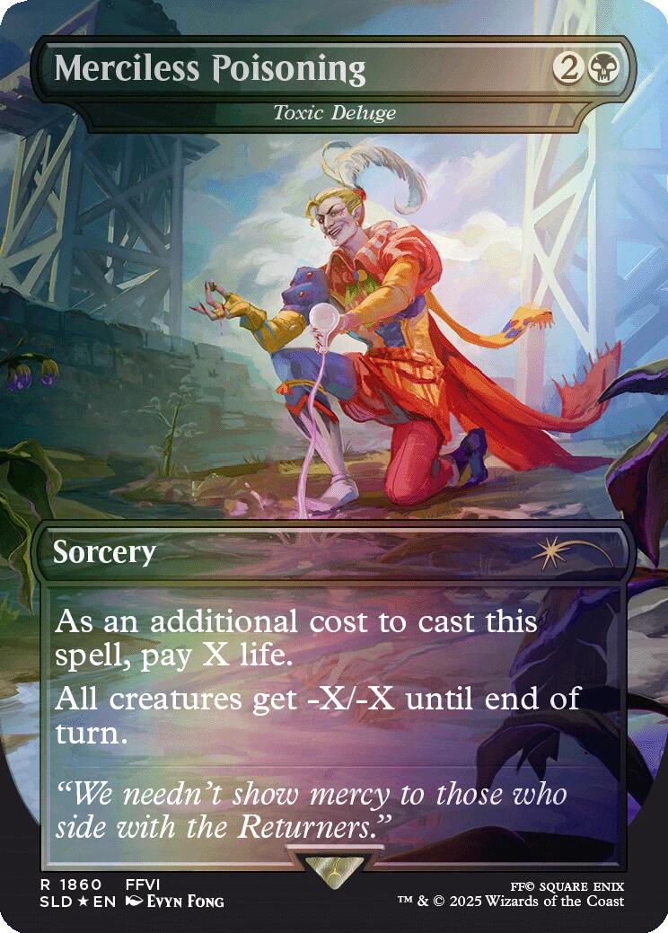 Merciless Poisoning - Toxic Deluge (Rainbow Foil) [Secret Lair Drop Series] - Magic: The Gathering - Card Brawlers | Quebec | Canada |