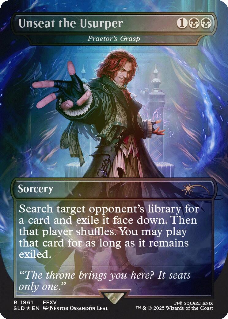 Unseat the Usurper - Praetor's Grasp (Rainbow Foil) [Secret Lair Drop Series] - Magic: The Gathering - Card Brawlers | Quebec | Canada |