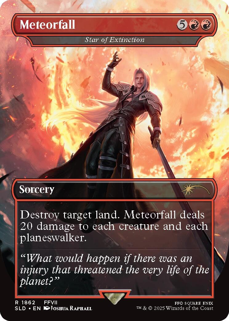Meteorfall - Star of Extinction [Secret Lair Drop Series] - Magic: The Gathering - Card Brawlers | Quebec | Canada |