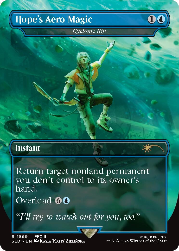Hope's Aero Magic - Cyclonic Rift [Secret Lair Drop Series] - Magic: The Gathering - Card Brawlers | Quebec | Canada |