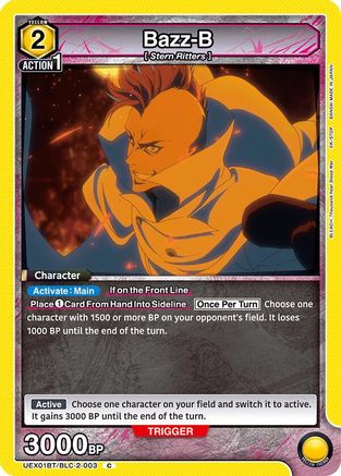 Bazz-B (UEX01BT/BLC-2-003) - UEX01BT BLEACH ThousandYear Blood War Vol2