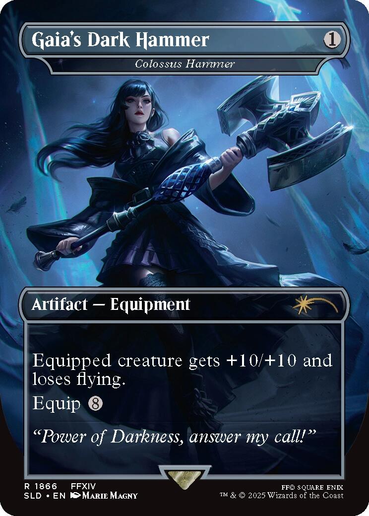 Gaia's Dark Hammer - Colossus Hammer [Secret Lair Drop Series] - Magic: The Gathering - Card Brawlers | Quebec | Canada |