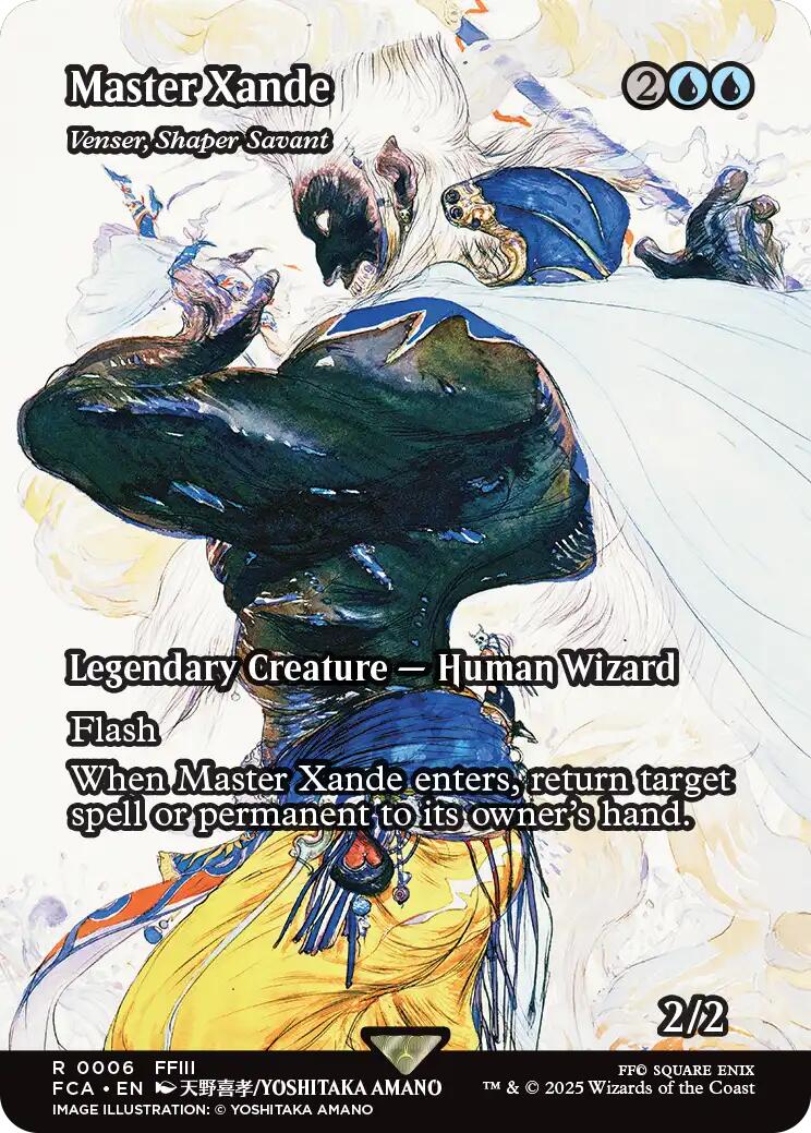 Master Xande - Venser, Shaper Savant (Showcase) [FINAL FANTASY : Through the Ages] - Magic: The Gathering - Card Brawlers | Quebec | Canada |