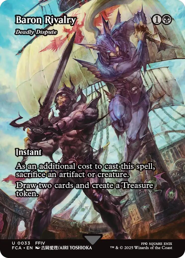 Baron Rivalry - Deadly Dispute (Showcase) [FINAL FANTASY : Through the Ages] - Magic: The Gathering - Card Brawlers | Quebec | Canada |