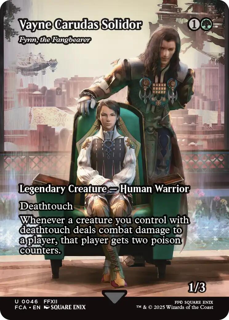 Vayne Carudas Solidor - Fynn, the Fangbearer (Showcase) [FINAL FANTASY : Through the Ages] - Magic: The Gathering - Card Brawlers | Quebec | Canada |