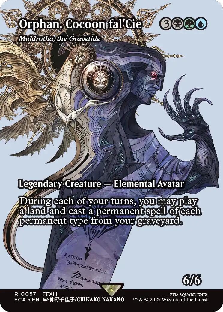 Orphan, Cocoon fal'Cie - Muldrotha, the Gravetide (Showcase) [FINAL FANTASY : Through the Ages] - Magic: The Gathering - Card Brawlers | Quebec | Canada |
