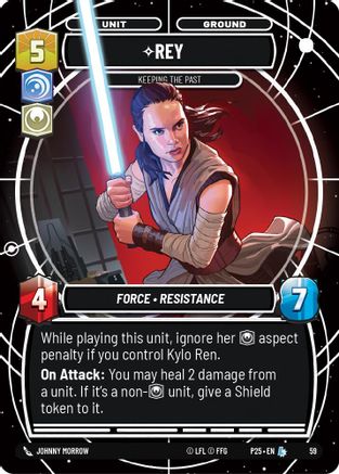 Rey (59) - Keeping the Past (59) [Store Showdown Promos] - Fantasy Flight Games - Card Brawlers | Quebec | Canada |