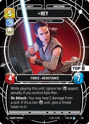 Rey (60) - Keeping the Past (Top 8) (60) [Store Showdown Promos] - Fantasy Flight Games - Card Brawlers | Quebec | Canada |