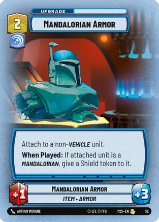 Mandalorian Armor (52) (52) [Store Showdown Promos] - Fantasy Flight Games - Card Brawlers | Quebec | Canada |