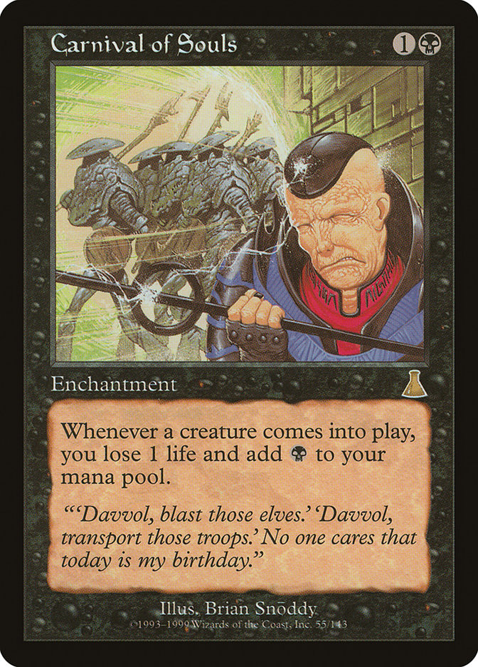 Carnival of Souls [Urza's Destiny] - Magic: The Gathering - Card Brawlers | Quebec | Canada |