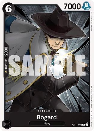 Bogard (OP11-093) - A Fist of Divine Speed