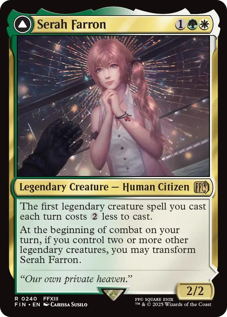 Serah Farron // Crystallized Serah [FINAL FANTASY] - Magic: The Gathering - Card Brawlers | Quebec | Canada |