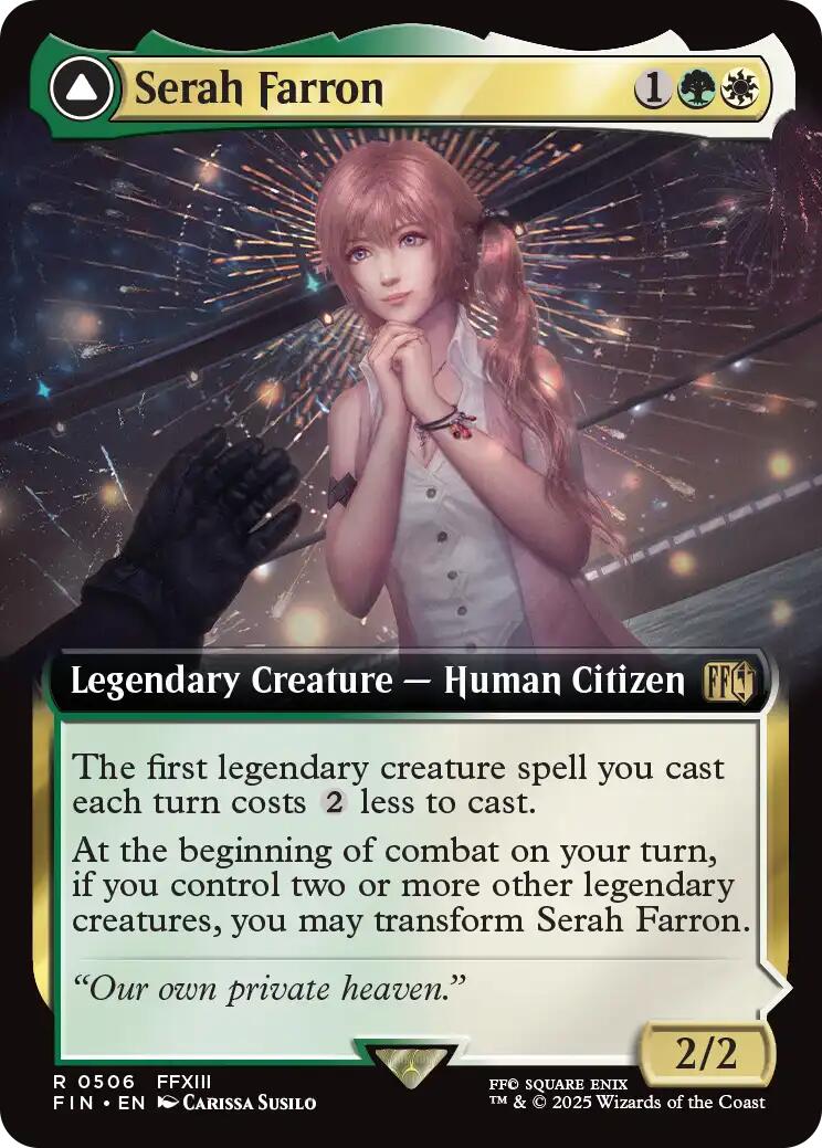 Serah Farron // Crystallized Serah (Extended Art) [FINAL FANTASY] - Magic: The Gathering - Card Brawlers | Quebec | Canada |