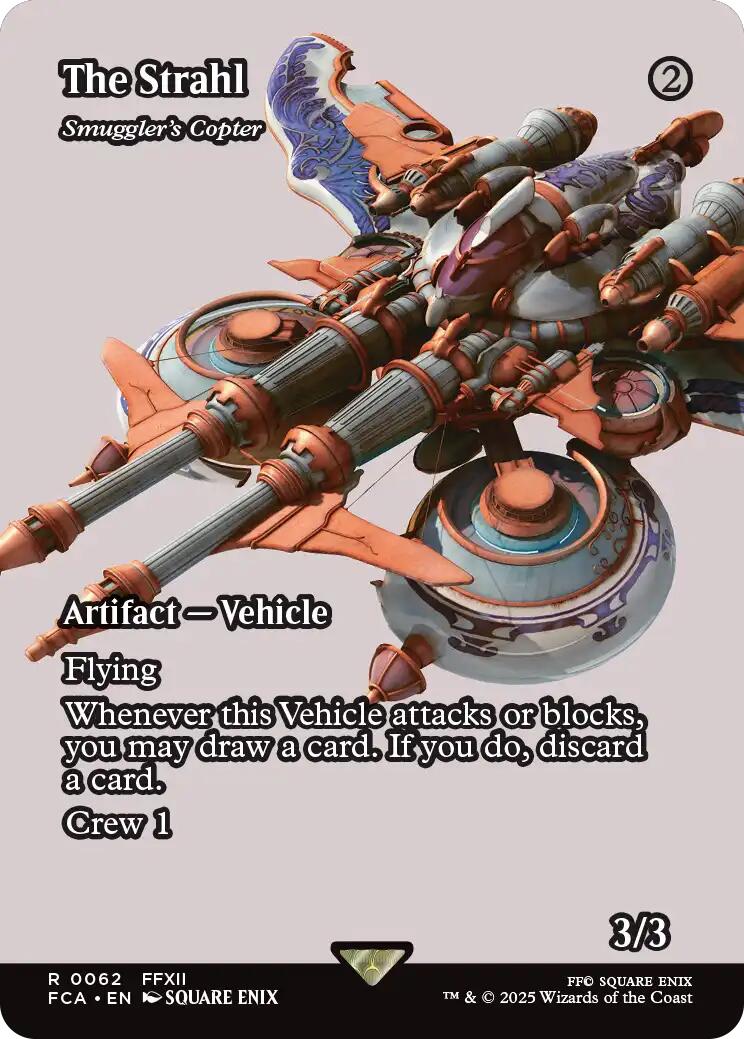 The Strahl - Smuggler's Copter (Showcase) [FINAL FANTASY : Through the Ages] - Magic: The Gathering - Card Brawlers | Quebec | Canada |