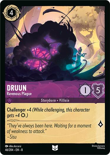 Druun - Ravenous Plague (46/204) [Reign of Jafar] - Disney - Card Brawlers | Quebec | Canada |