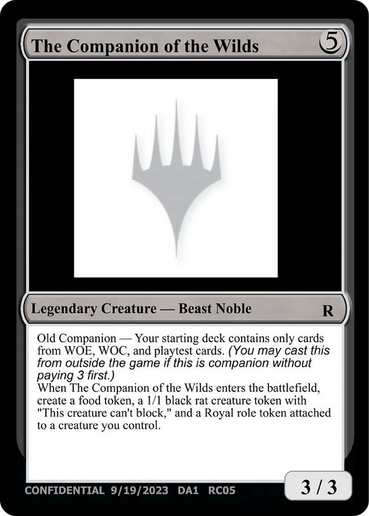The Companion of the Wilds [Unknown Event] - Magic: The Gathering - Card Brawlers | Quebec | Canada |