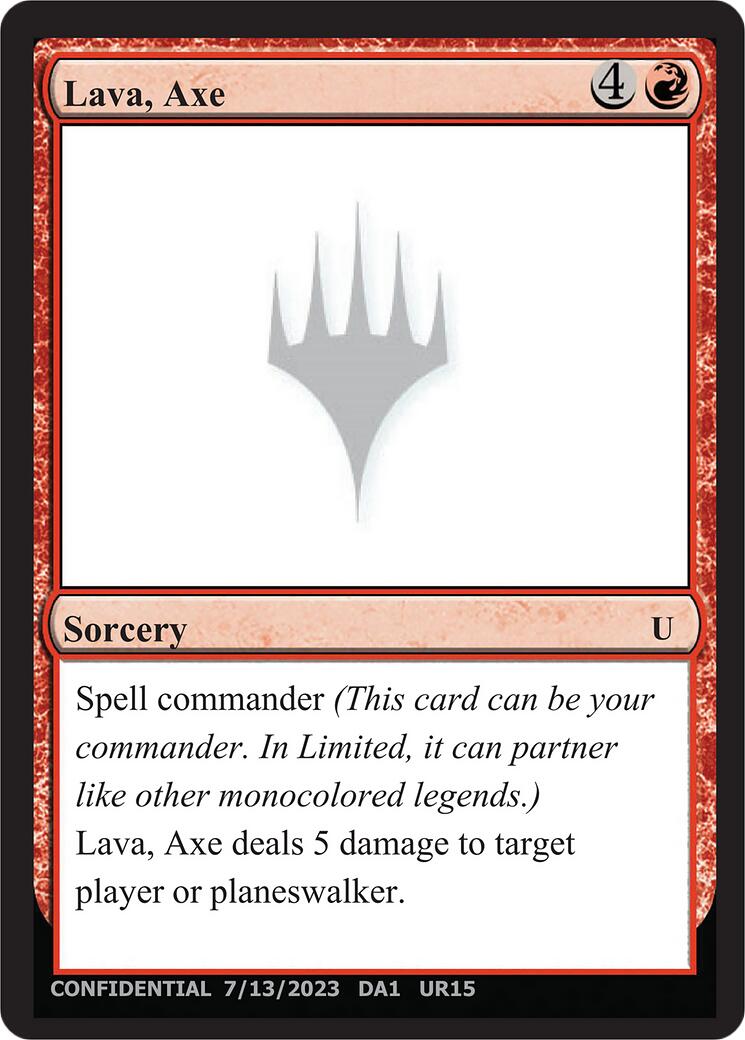 Lava, Axe [Mystery Booster] - Magic: The Gathering - Card Brawlers | Quebec | Canada |