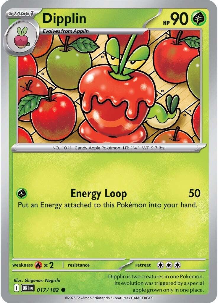 Dipplin (017/182) [Scarlet & Violet: Destined Rivals] - Pokémon - Card Brawlers | Quebec | Canada |
