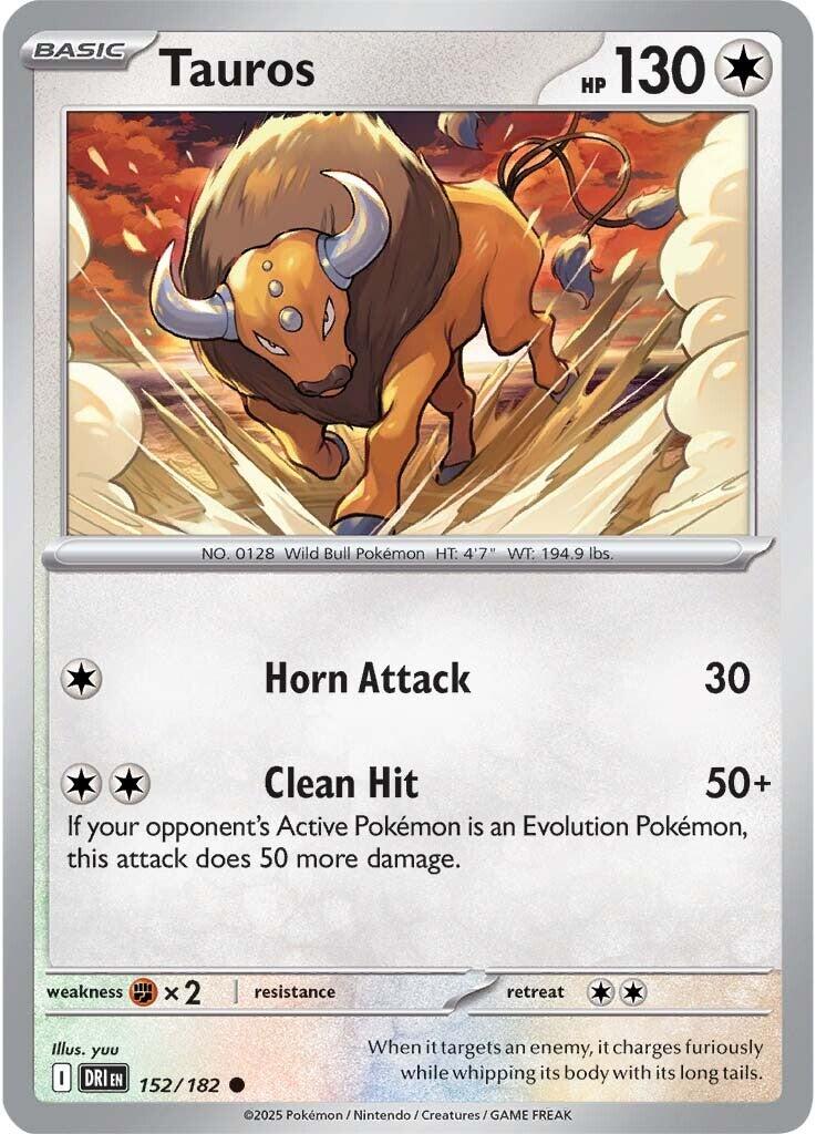 Tauros (152/182) [Scarlet & Violet: Destined Rivals] - Pokémon - Card Brawlers | Quebec | Canada |