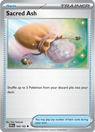Sacred Ash (168/182) [Scarlet & Violet: Destined Rivals] - Pokémon - Card Brawlers | Quebec | Canada |
