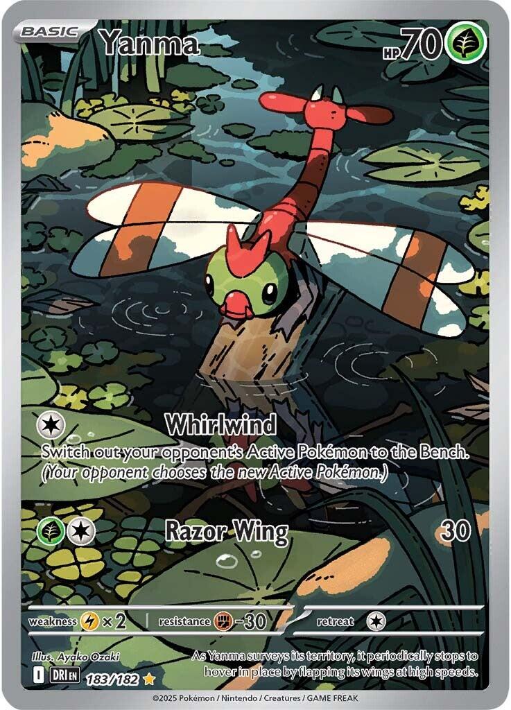 Yanma (183/182) [Scarlet & Violet: Destined Rivals] - Pokémon - Card Brawlers | Quebec | Canada |