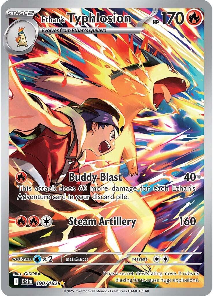 Ethan's Typhlosion (190/182) [Scarlet & Violet: Destined Rivals] - Pokémon - Card Brawlers | Quebec | Canada |