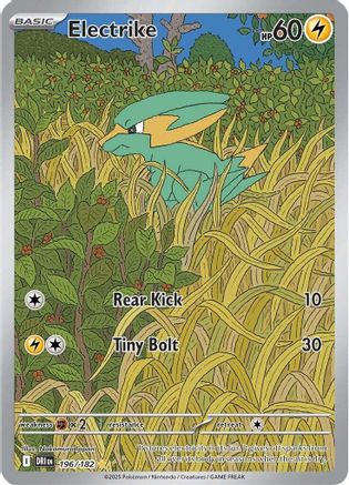 Electrike (196/182) [Scarlet & Violet: Destined Rivals] - Pokémon - Card Brawlers | Quebec | Canada |