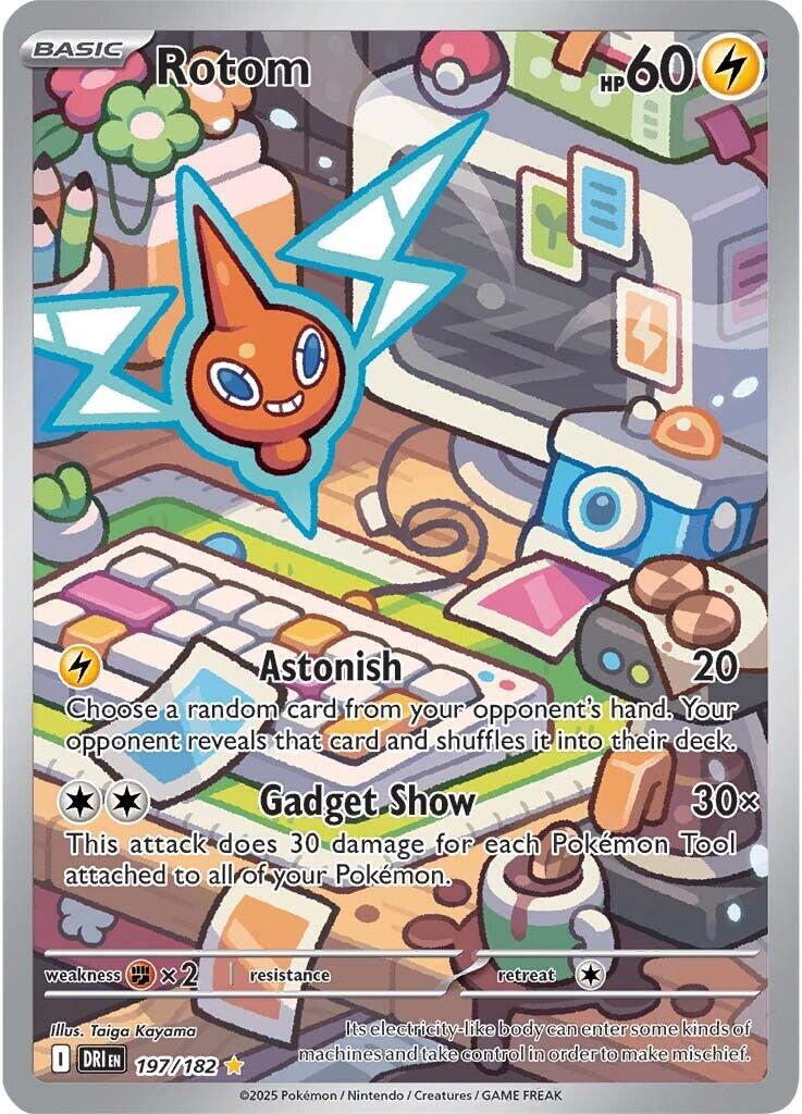 Rotom (197/182) [Scarlet & Violet: Destined Rivals] - Pokémon - Card Brawlers | Quebec | Canada |