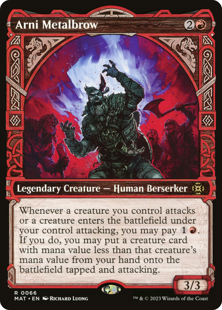 Arni Metalbrow (Showcase) [March of the Machine: The Aftermath] - Magic: The Gathering - Card Brawlers | Quebec | Canada |