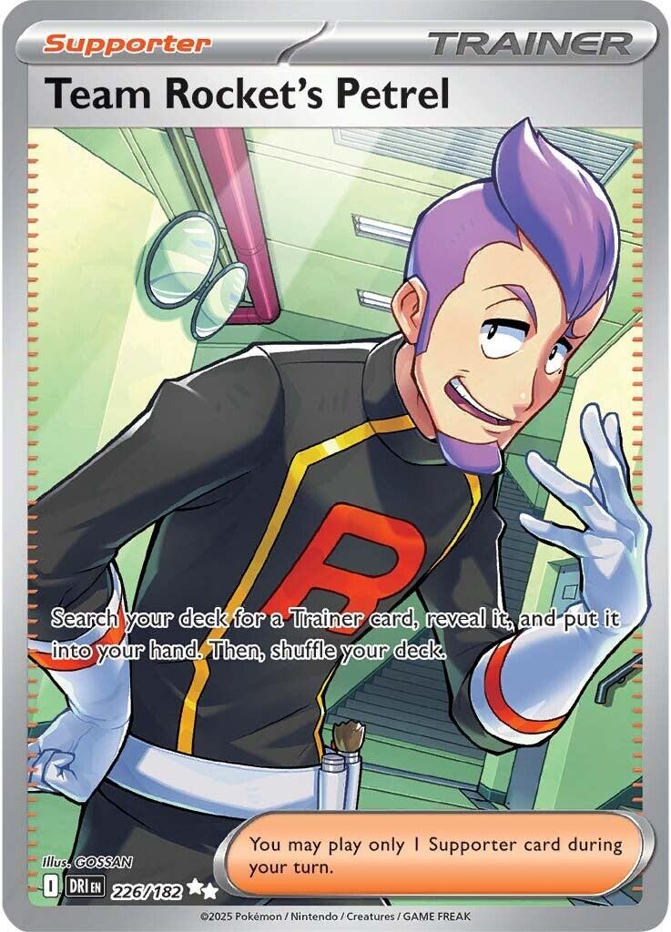 Team Rocket's Petrel (226/182) [Scarlet & Violet: Destined Rivals] - Pokémon - Card Brawlers | Quebec | Canada |