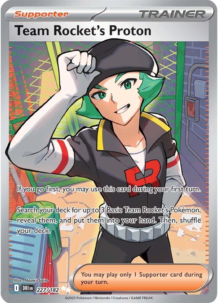 Team Rocket's Proton (227/182) [Scarlet & Violet: Destined Rivals] - Pokémon - Card Brawlers | Quebec | Canada |