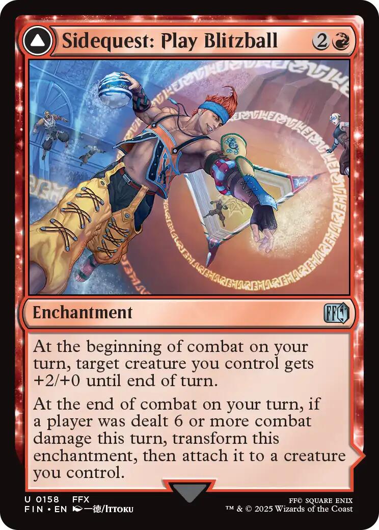 Sidequest: Play Blitzball // World Champion, Celestial Weapon [FINAL FANTASY] - Magic: The Gathering - Card Brawlers | Quebec | Canada |