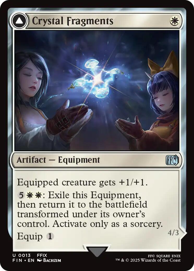Crystal Fragments // Summon: Alexander [FINAL FANTASY] - Magic: The Gathering - Card Brawlers | Quebec | Canada |