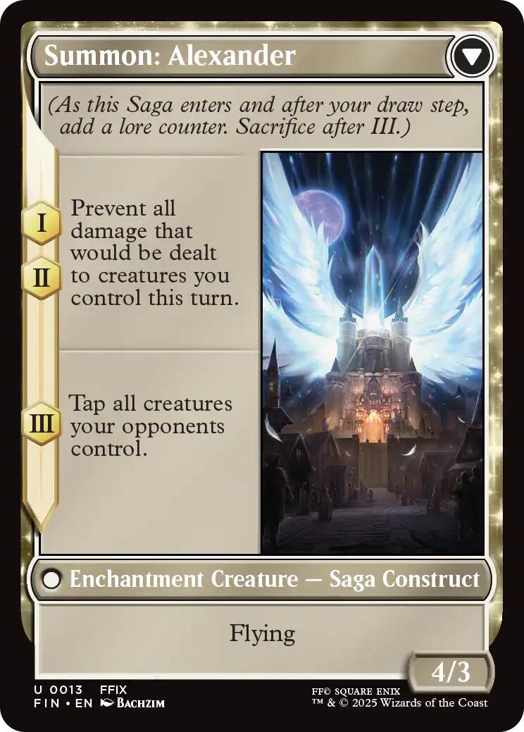 Crystal Fragments // Summon: Alexander [FINAL FANTASY] - Magic: The Gathering - Card Brawlers | Quebec | Canada |