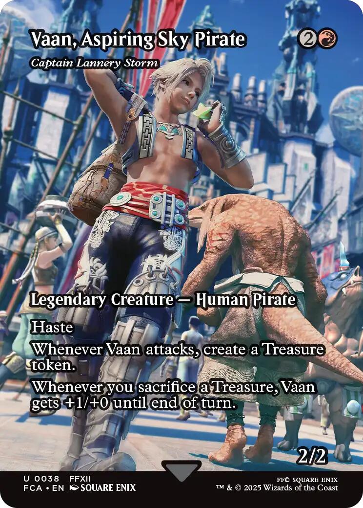 Vaan, Aspiring Sky Pirate - Captain Lannery Storm (Showcase) [FINAL FANTASY : Through the Ages] - Magic: The Gathering - Card Brawlers | Quebec | Canada |