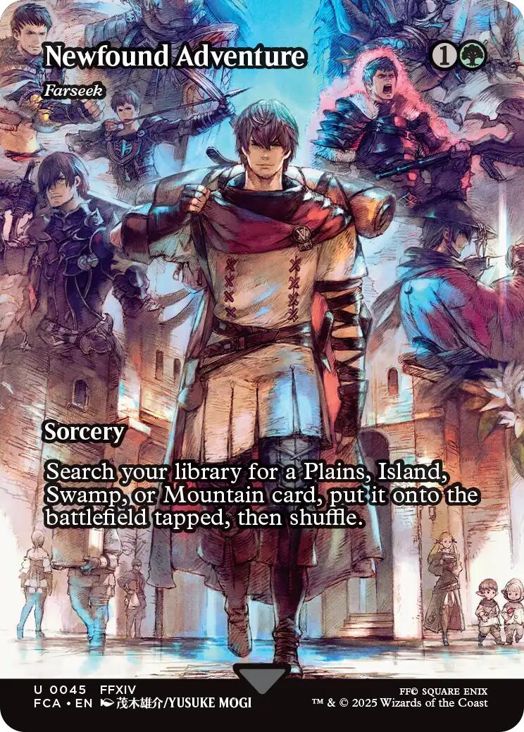 Newfound Adventure - Farseek (Showcase) [FINAL FANTASY : Through the Ages] - Magic: The Gathering - Card Brawlers | Quebec | Canada |
