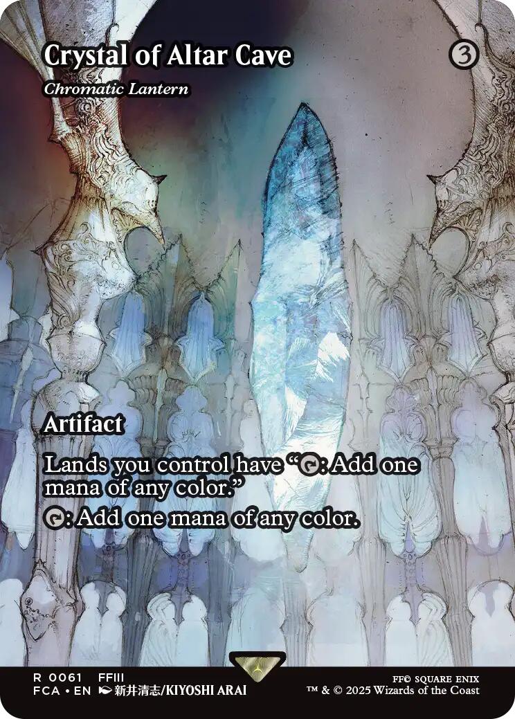 Crystal of Altar Cave - Chromatic Lantern (Showcase) [FINAL FANTASY : Through the Ages] - Magic: The Gathering - Card Brawlers | Quebec | Canada |