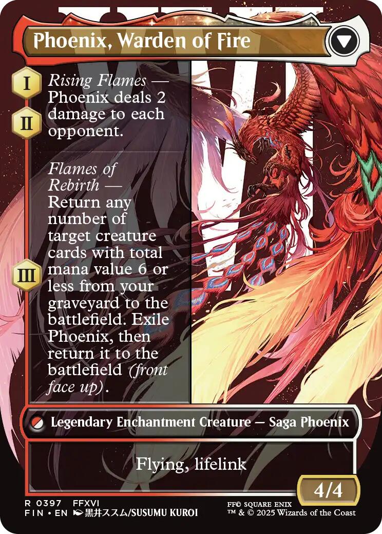 Joshua, Phoenix's Dominant (Borderless) [FINAL FANTASY] - Magic: The Gathering - Card Brawlers | Quebec | Canada |