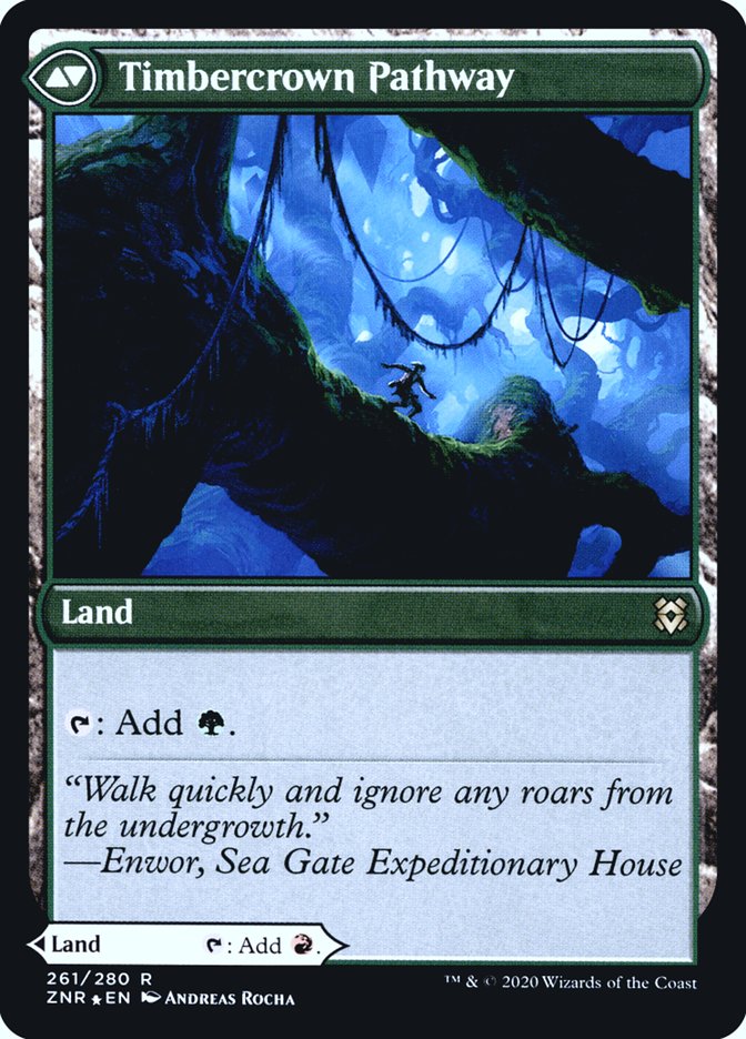 Cragcrown Pathway // Timbercrown Pathway [Zendikar Rising Prerelease Promos] - Magic: The Gathering - Card Brawlers | Quebec | Canada |