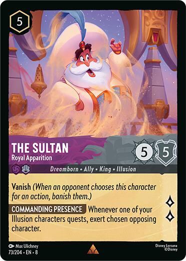 The Sultan - Royal Apparition (73/204) [Reign of Jafar] - Disney - Card Brawlers | Quebec | Canada |