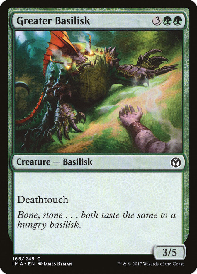 Greater Basilisk [Iconic Masters] - Magic: The Gathering - Card Brawlers | Quebec | Canada |