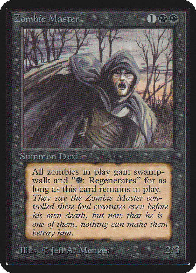 Zombie Master [Alpha Edition] - Magic: The Gathering - Card Brawlers | Quebec | Canada |