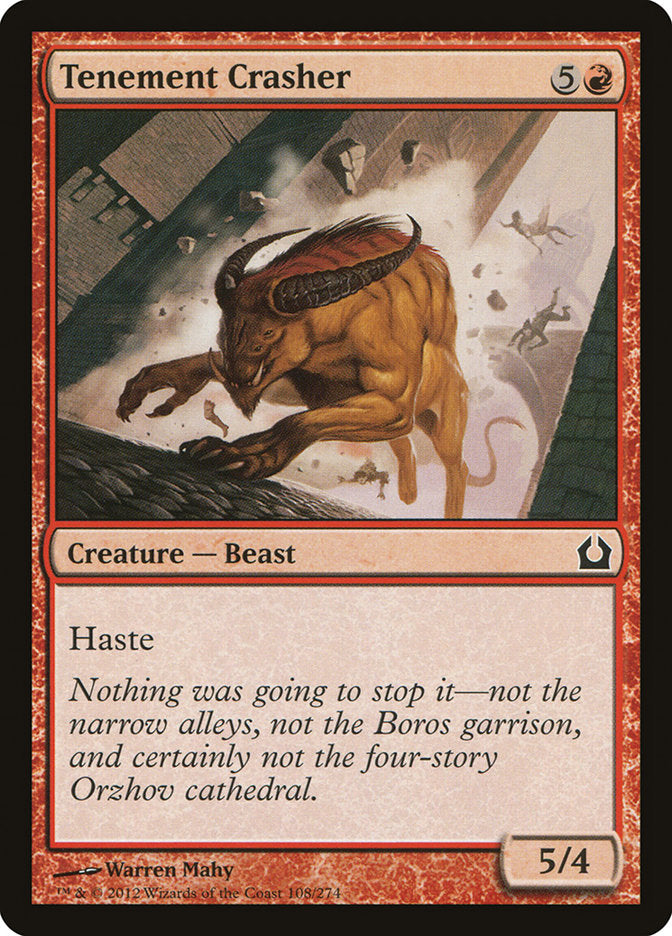 Tenement Crasher [Return to Ravnica] - Magic: The Gathering - Card Brawlers | Quebec | Canada |